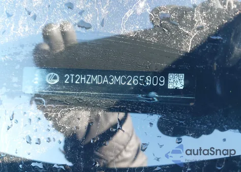 2021 Lexus Rx 350 from USA, damaged, VIN 2T2HZMDA3MC265909